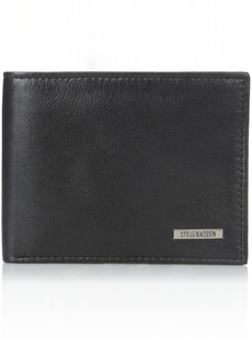 Steve Madden Men's Passcase Wallet with Multi Tool