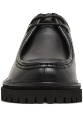 Steve Madden Men's Shure Wallabee Shoe - Black Leather