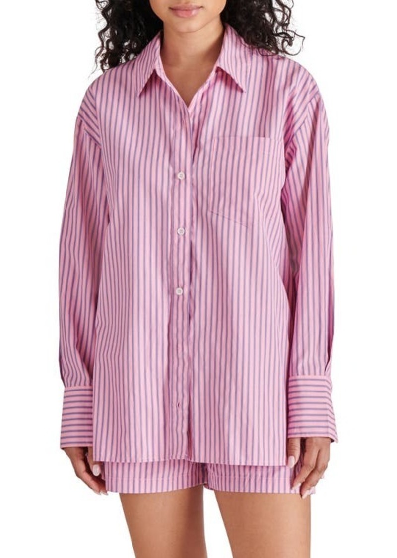 Steve Madden Murphy Stripe Button-Up Shirt