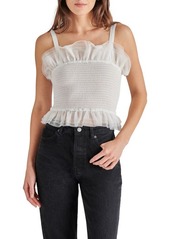 Steve Madden Rhiannon Smock Ruffle Top