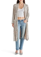 Steve Madden Show Stopper Sequin Duster Jacket