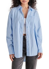 Steve Madden Stripe Button-Up Shirt