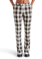 Steve Madden Waverly Plaid Kick Flare Pants