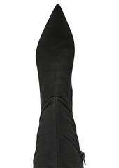 Steve Madden Women's Astoria Slouch Kitten-Heel Dress Boots - Black