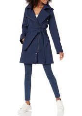 Steve Madden Women's Asymmetrical Softshell Jacket  L