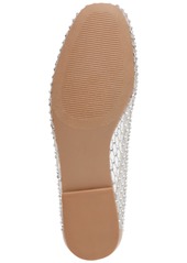 Steve Madden Women's Auden Embellished Mesh Ballet Flats - Nude Rhinestone/Mesh