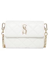 Steve Madden Women's Bcarina Quilted Crossbody Wallet - White Quilt