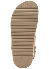 Steve Madden Women's Bigmona Platform Footbed Sandals - Taupe Suede