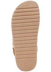 Steve Madden Women's Bigmona Platform Footbed Sandals - Brown Suede