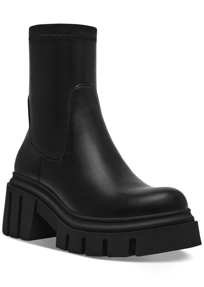 Steve Madden Women's Boomba Lug Sole Booties - Black