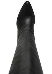 Steve Madden Women's Brailey Block-Heel Dress Boots - Black Leather