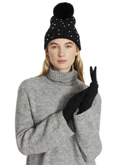 Steve Madden Women's Cozy Touchscreen Gloves, Created for Macy's - Black