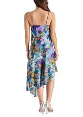 Steve Madden Women's Elysia Asymmetric-Ruffle Dress - Dreamscape Print