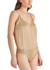 Steve Madden Women's Emersyn Sleeveless Scoop-Neck Bodysuit - Wood Thrush