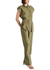 Steve Madden Women's Gene Utility Jumpsuit - Olive