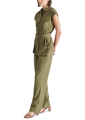 Steve Madden Women's Gene Utility Jumpsuit - Olive