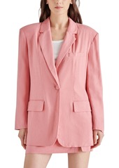 Steve Madden Women's Imaan Blazer - Peach Romance