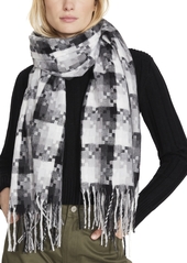 Steve Madden Women's In Plain Sight Camo Scarf - Black