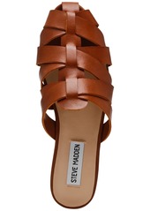 Steve Madden Women's Jansen Woven Slide Mules - Sand Suede