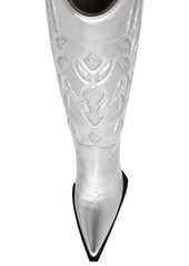 Steve Madden Women's Kinzee Rhinestone Stiletto Western Tall Dress Boots - Silver Rhinestone