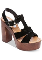 steve madden wooden heels