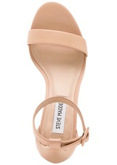 Steve Madden Women's Matty Two-Piece Block-Heel Sandals - Cream Leather