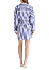 Steve Madden Women's Rani Long-Sleeve Shirtdress - Blue