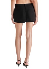 Steve Madden Women's Rodin Suiting-Style Mini Skort - Black