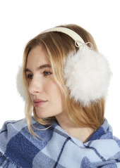 Steve Madden Women's Sweet Shag Embellished Earmuffs - Ivory