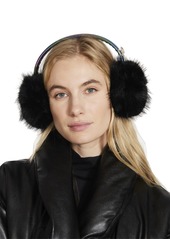 Steve Madden Women's Sweet Shag Embellished Earmuffs - Ivory