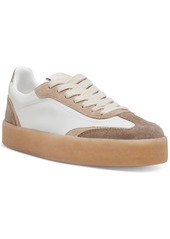 Steve Madden Women's Tux Double Platform Lace-Up Sneakers - Tan Multi