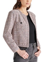 Steve Madden Women's Tweed Cropped Manon Jacket - Multi