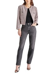 Steve Madden Women's Tweed Cropped Manon Jacket - Multi