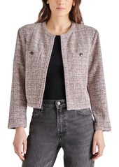 Steve Madden Women's Tweed Cropped Manon Jacket - Multi