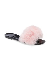 Women's Steve Madden Fritzie Faux Fur Slide Sandal