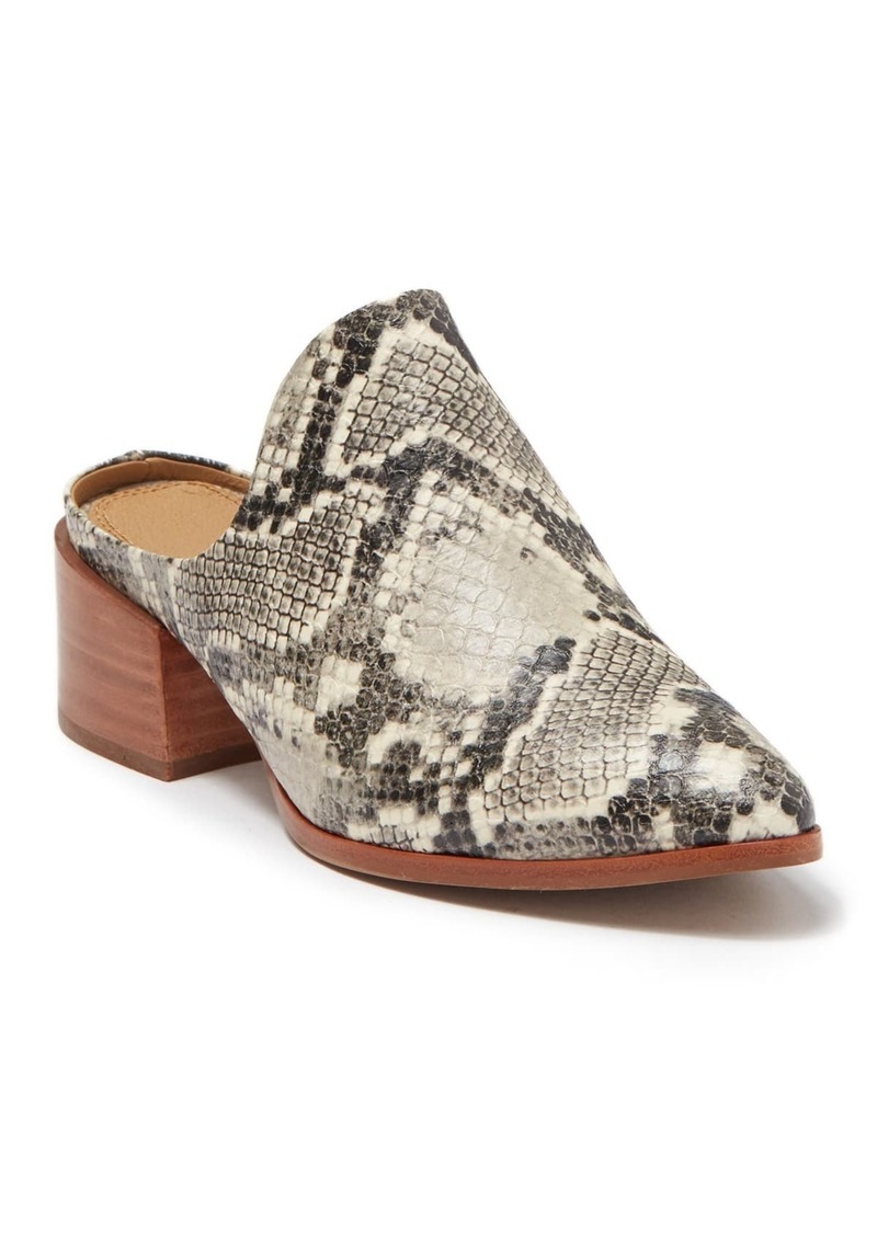 snakeskin mules steve madden