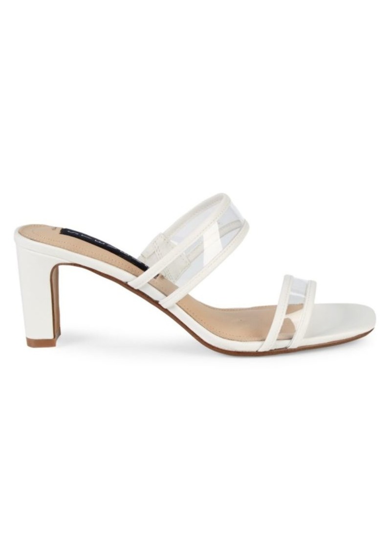 steve madden transparent sandals