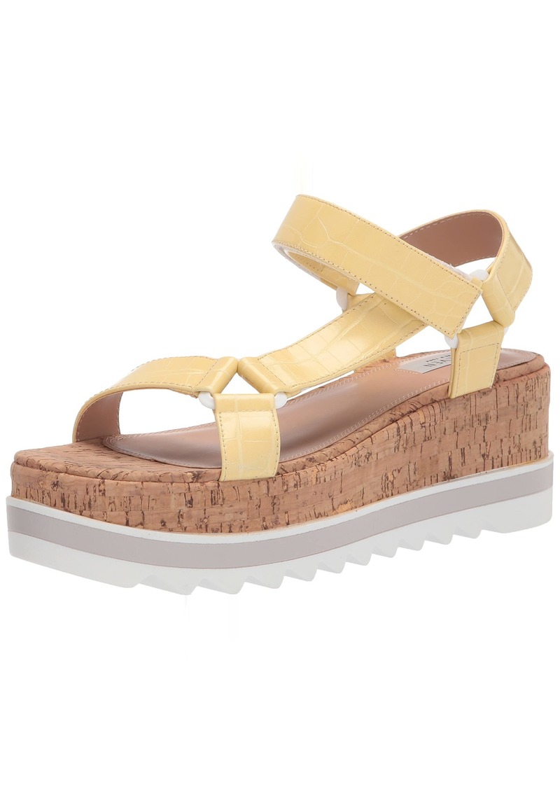 STEVEN by Steve Madden Women's MIMICH Wedge Sandal