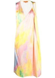 Stine Goya Abiti gradient-print midi dress