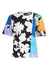 Stine Goya Leonie Multicolor Patchwork Floral T-Shirt
