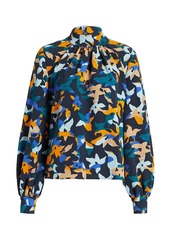 Stine Goya Ebby Abstract Floral Blouse