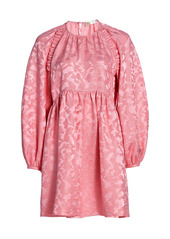 Stine Goya Joy Kelly Jacquard Babydoll Dress