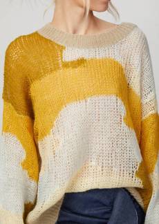 Stine Goya Sana Camouflage Sweater In Camouflage Khaki