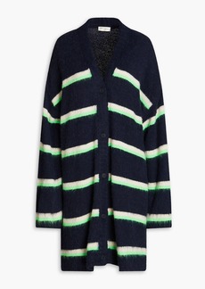 Stine Goya - Anisha oversized striped knitted cardigan - Blue - S