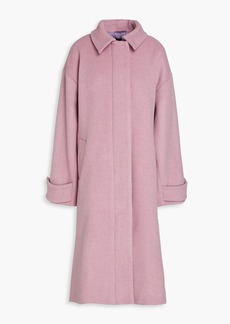 Stine Goya - Diana wool-blend felt coat - Purple - M