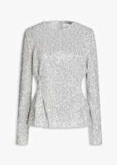 Stine Goya - Glory sequined knitted top - Metallic - S