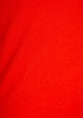 Stine Goya - Tiffany one-shoulder cutout merino wool and silk-blend midi dress - Red - S