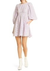 Stine Goya Nadia Floral Lace Dress in Embroided Wallpaper Lilac at Nordstrom