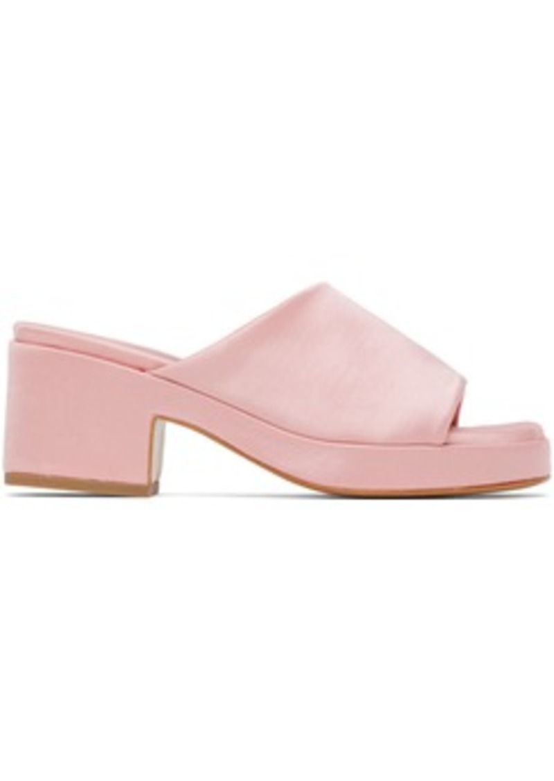 Stine Goya Pink Borage Heeled Sandals