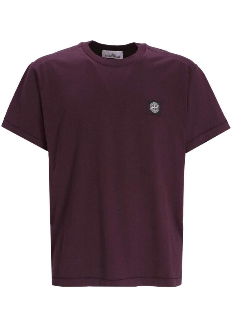 Stone Island Compass-motif cotton T-shirt